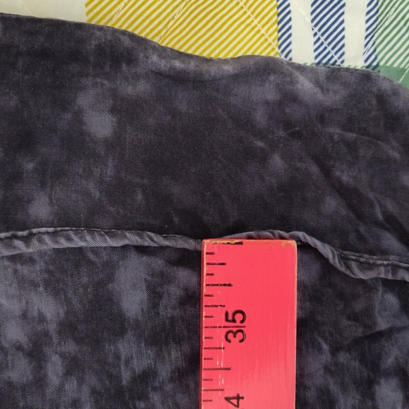 Charcoal Torrid Mini Challis Shirt Dress - Picture 8 of 10